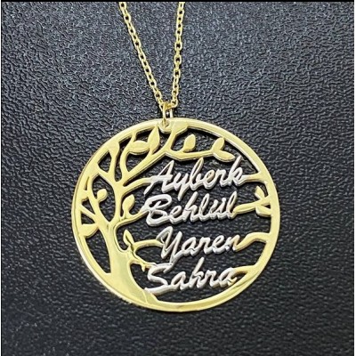 Hayat ağacı Aile Kolye Hayat ağacı Aile Kolye